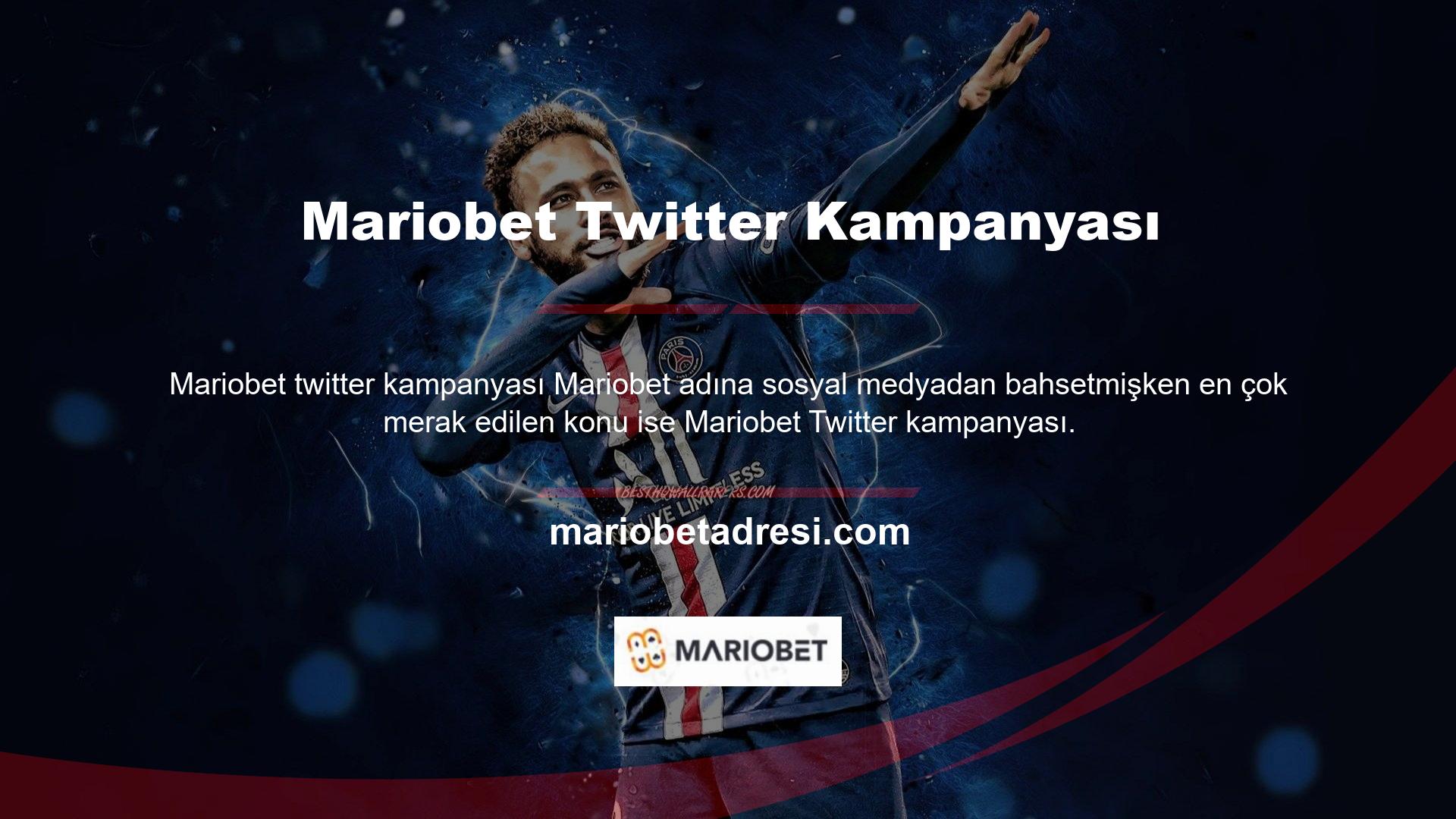 Mariobet sosyal medya kampanyalarının web sitesinde düzgün bir şekilde görüntülendiğinden daha önce bahsetmiştik