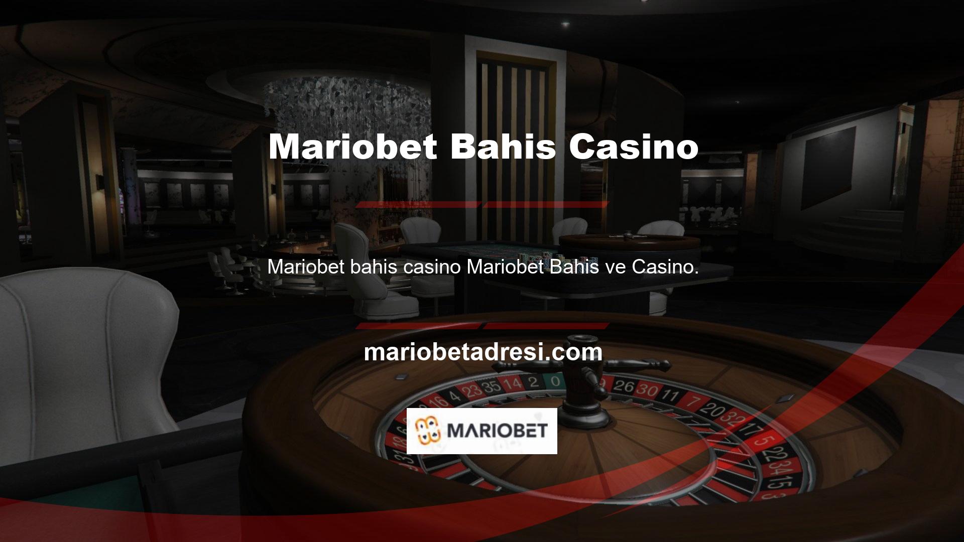 Mariobet Sitede sizi bekleyenleri aktarıyoruz, bu da Bahis ve Casino bölümünde ülkemize en yenilikçi hizmetleri getirmeyi başarıyor